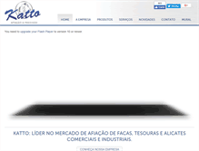 Tablet Screenshot of katto.com.br